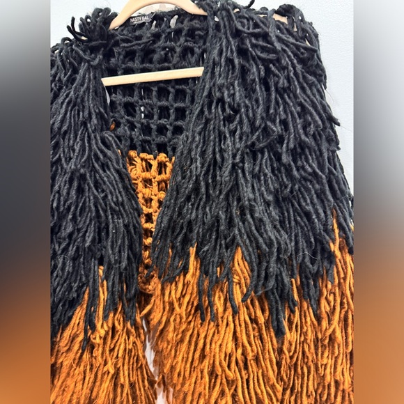 Nasty Gal Shaggy Cardigan Size S - Picture 5 of 7